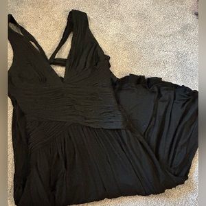 BCBG Black Open back Formal Dress